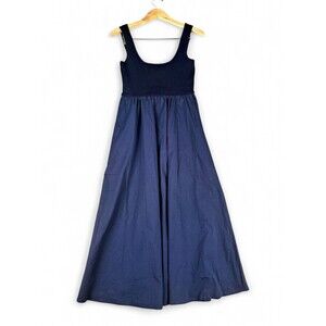 All:Row Navy‎ Knit Bodice Maxi Dress - Size M